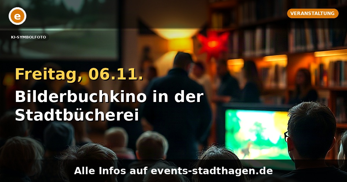 Bilderbuchkino in der Stadtbücherei