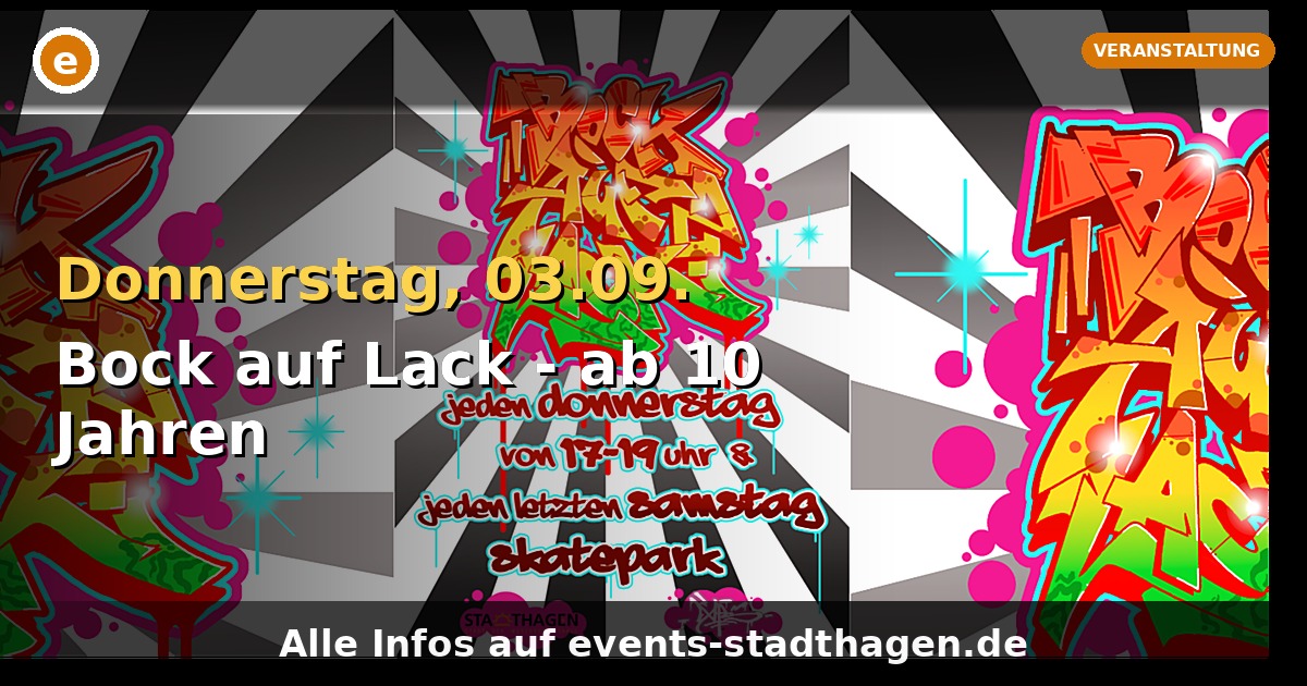 Bock auf Lack - ab 10 Jahren