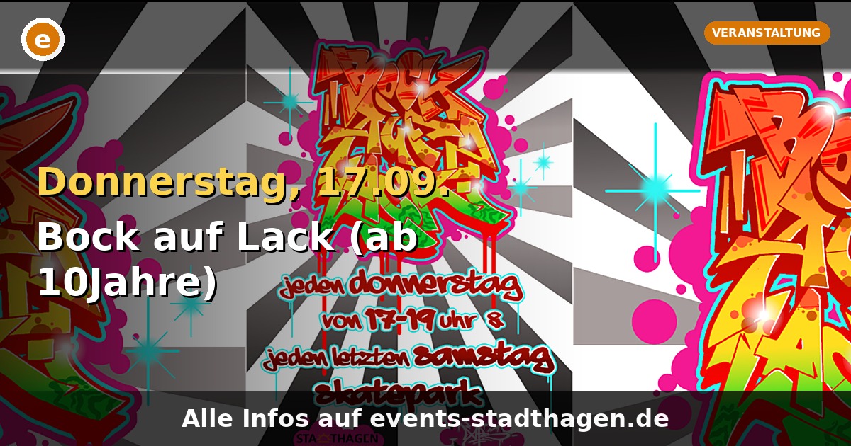 Bock auf Lack (ab 10Jahre)