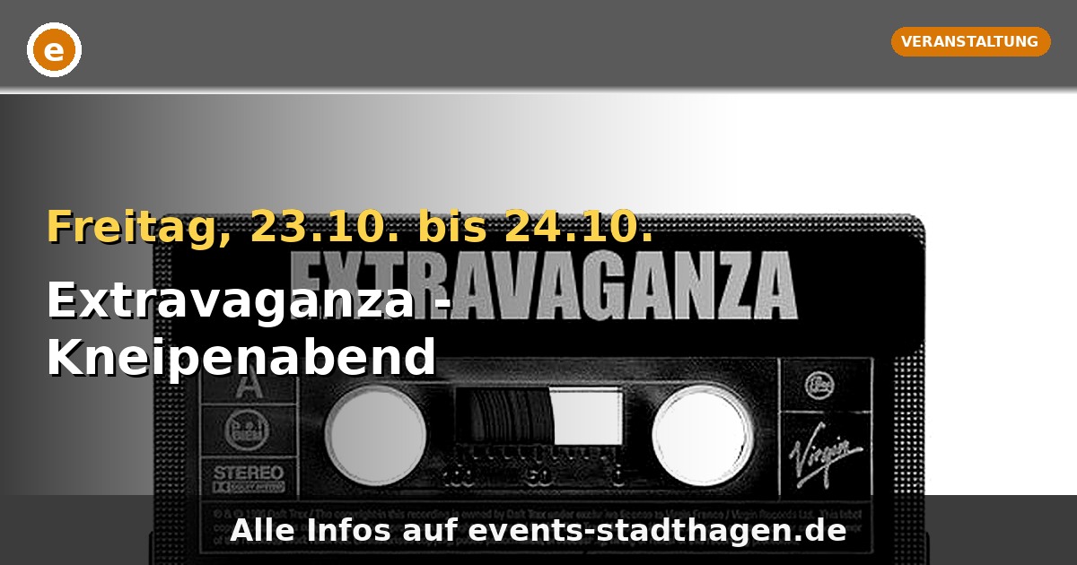 Extravaganza - Kneipenabend