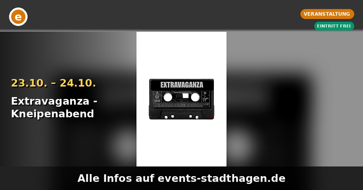 Extravaganza - Kneipenabend