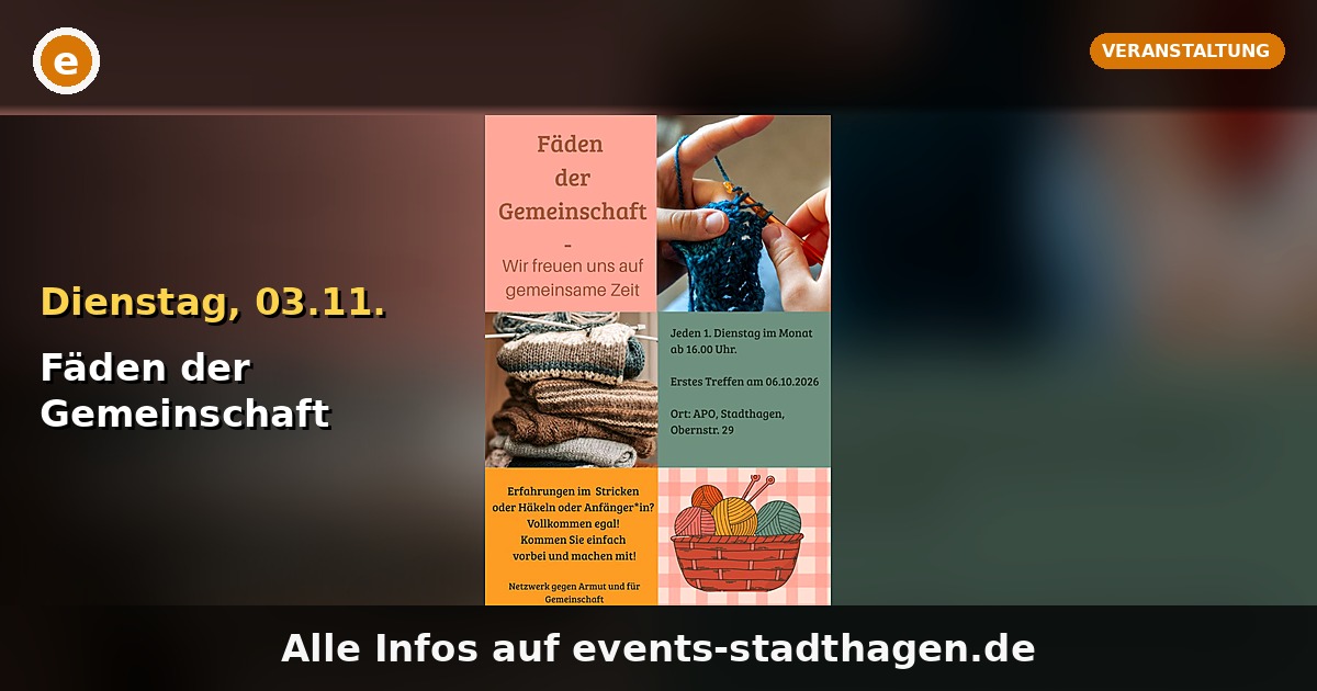 Fäden der Gemeinschaft