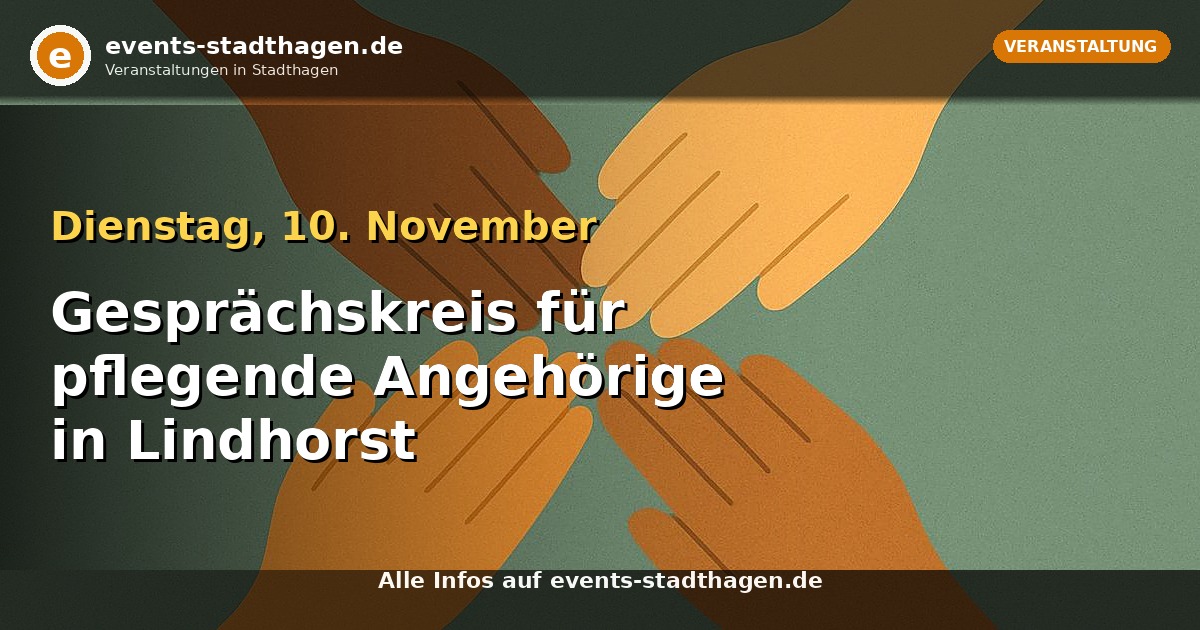 Gesprächskreis für pflegende Angehörige in Lindhorst