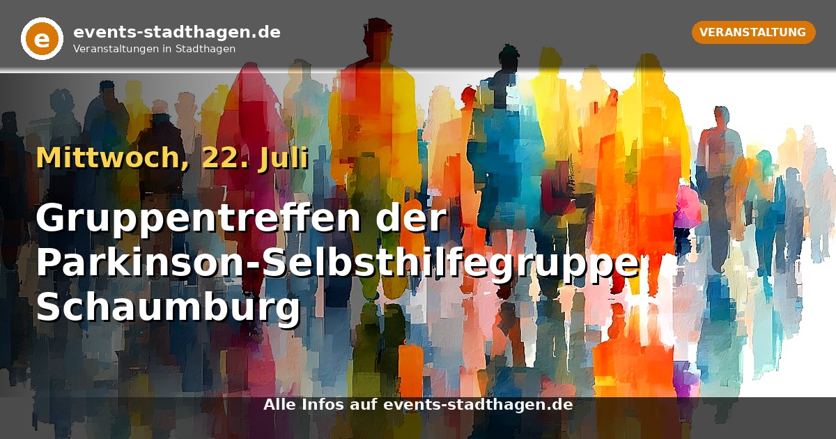Gruppentreffen der Parkinson-Selbsthilfegruppe Schaumburg