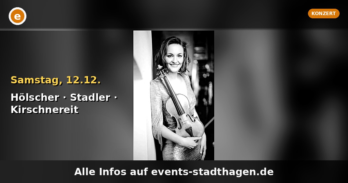 Hölscher · Stadler · Kirschnereit