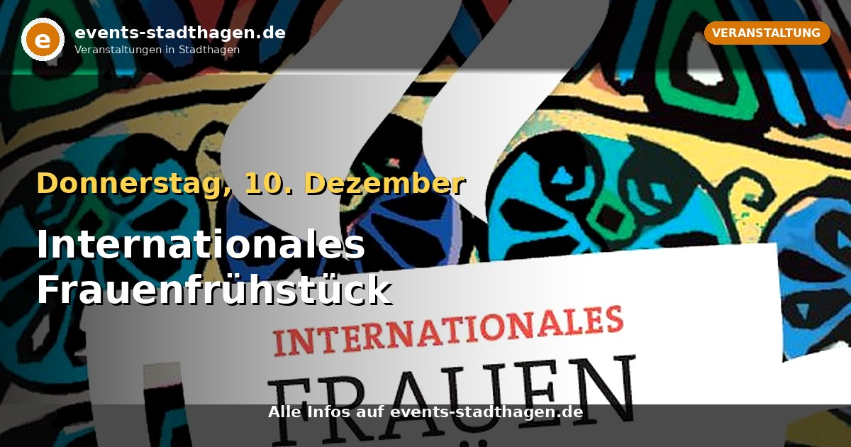 Internationales Frauenfrühstück