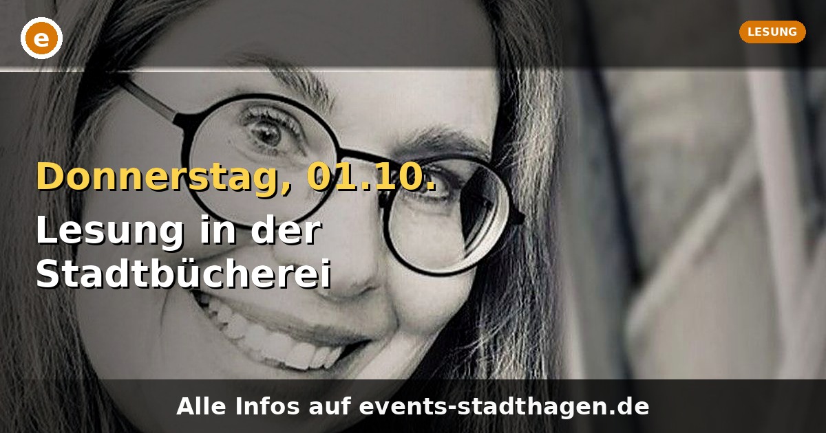 Lesung in der Stadtbücherei