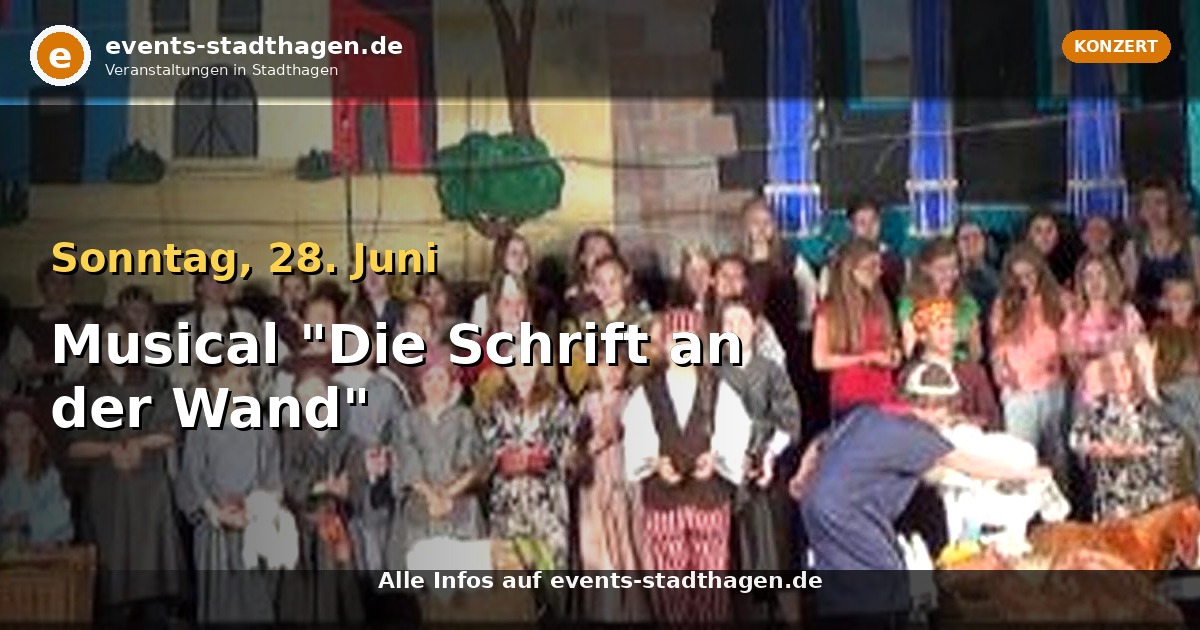Musical "Die Schrift an der Wand"