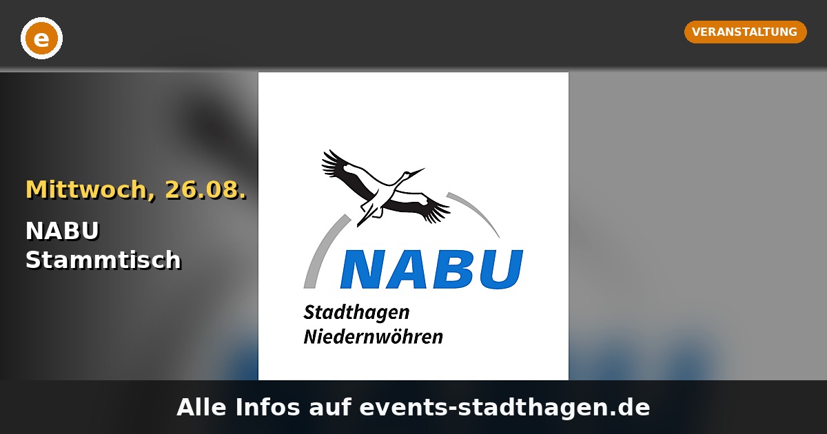 NABU Stammtisch