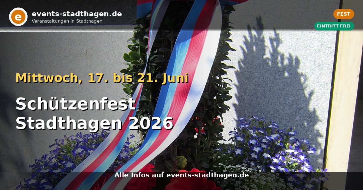 Schützenfest Stadthagen 2026