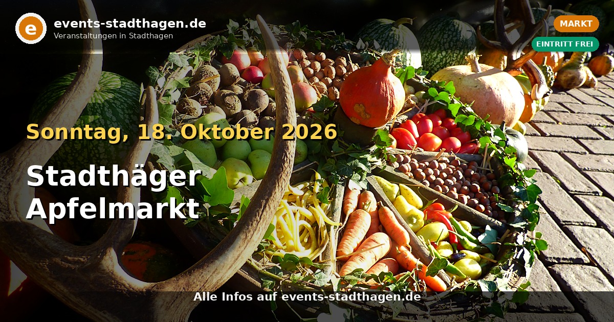 Stadthäger Apfelmarkt