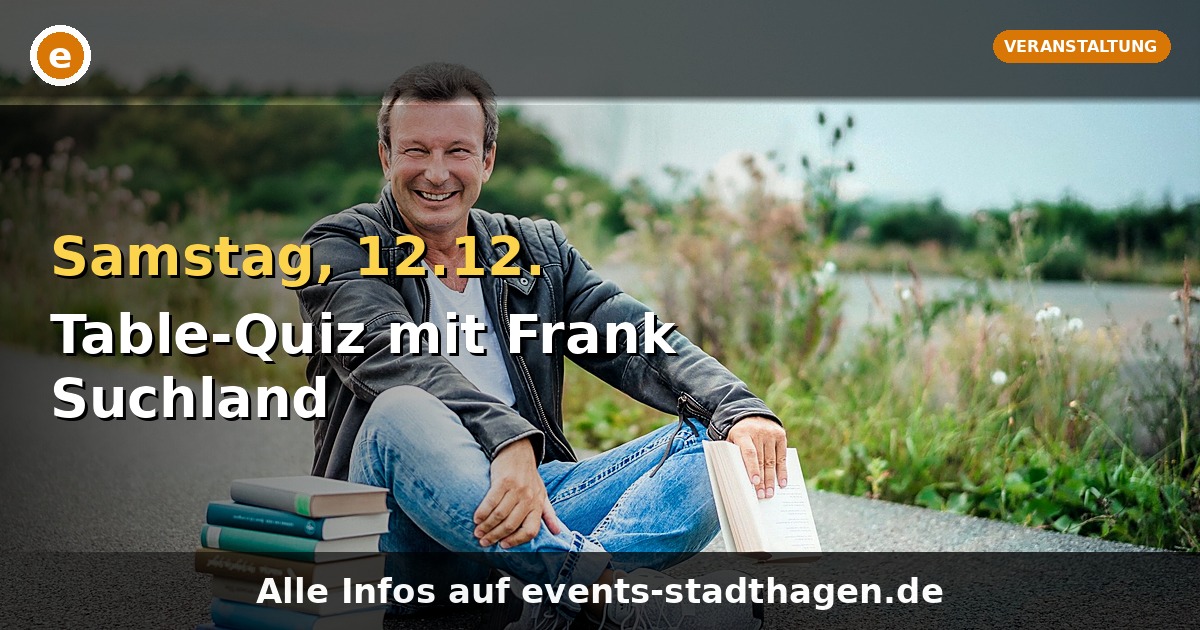 Table-Quiz mit Frank Suchland