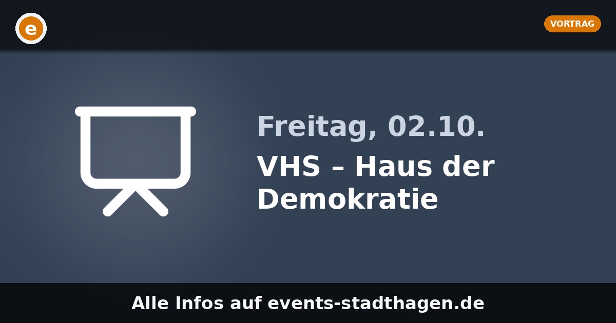 VHS – Haus der Demokratie