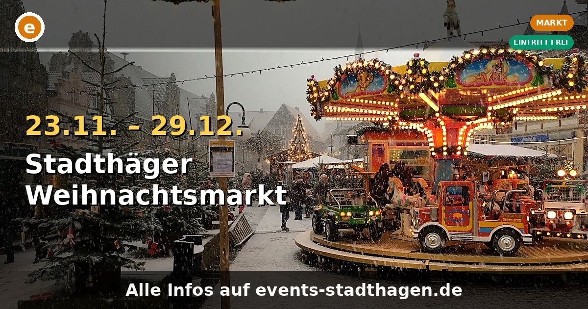 Stadthäger Weihnachtsmarkt