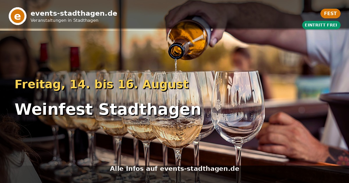Weinfest Stadthagen